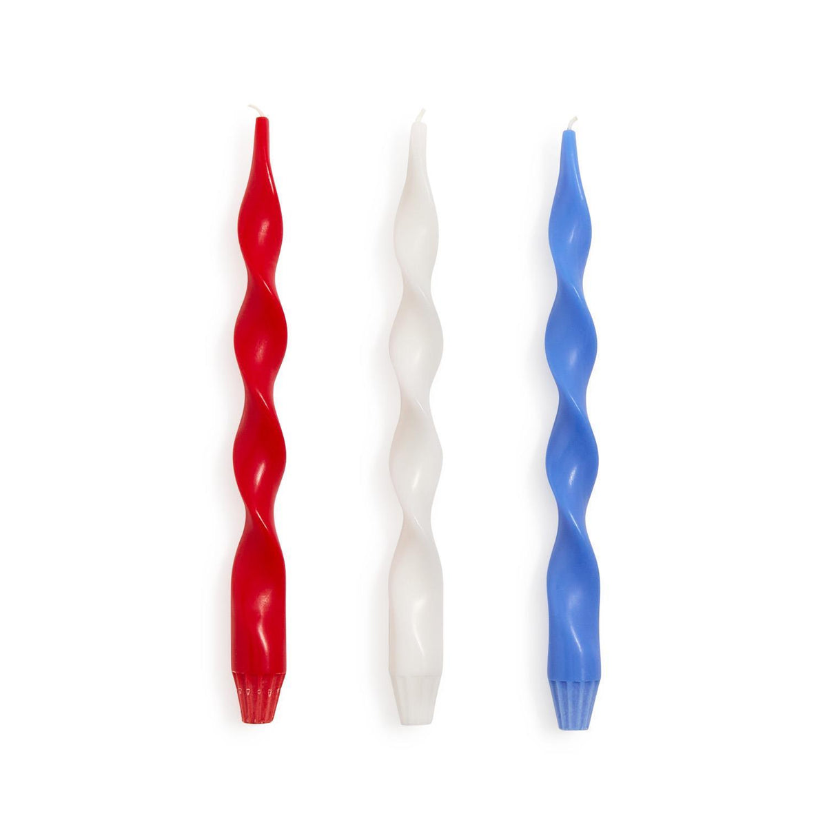 Twist and Glow Red, White, & Blue Candles