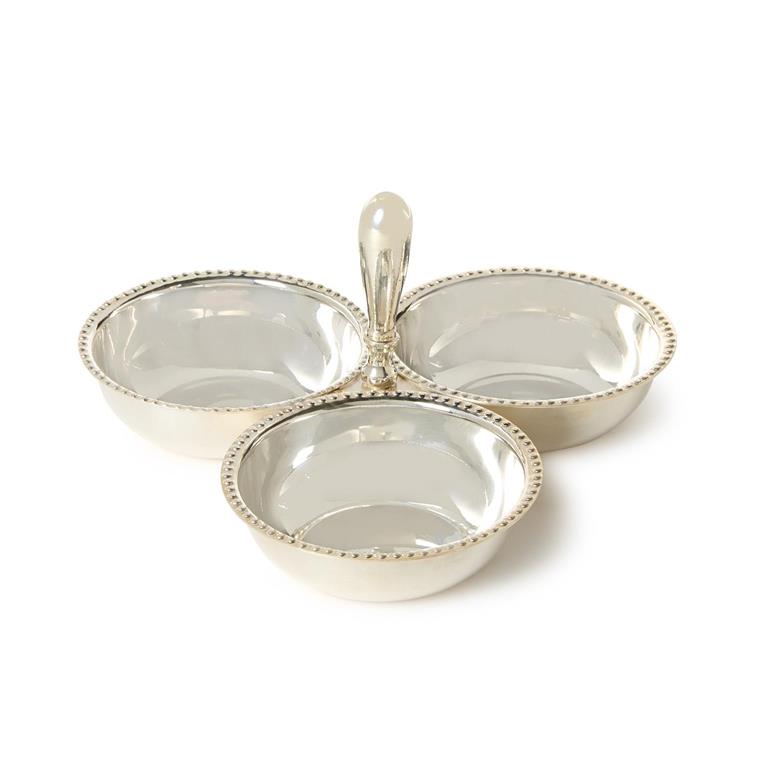 Silver Three Section Dish