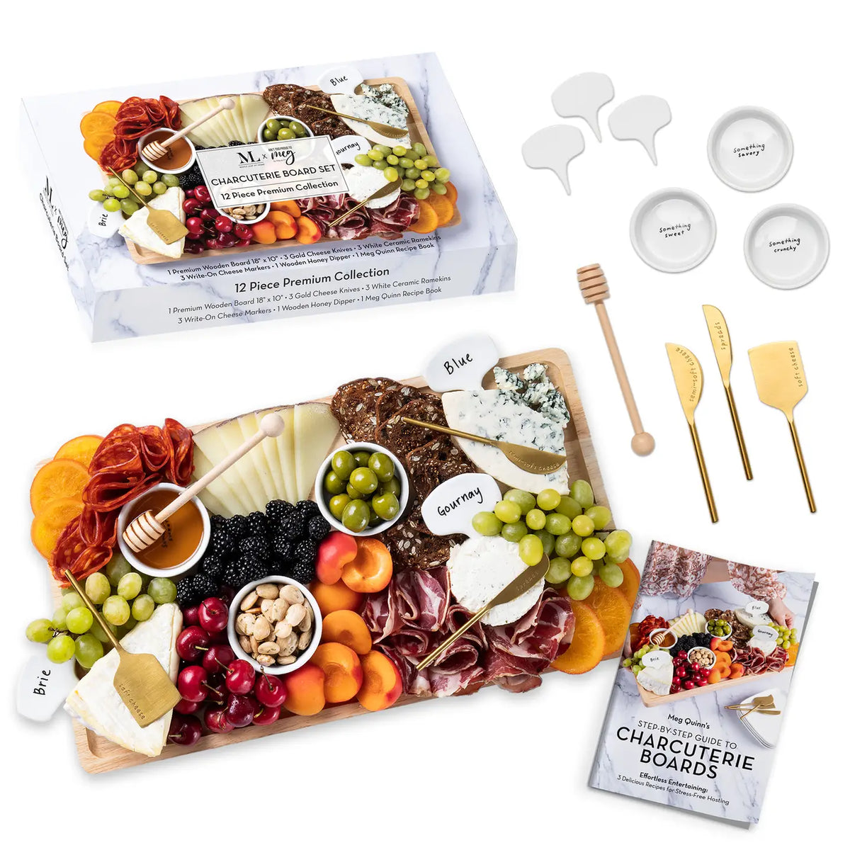 Meg Quinn Charcuterie Board &amp; Accessories Kit