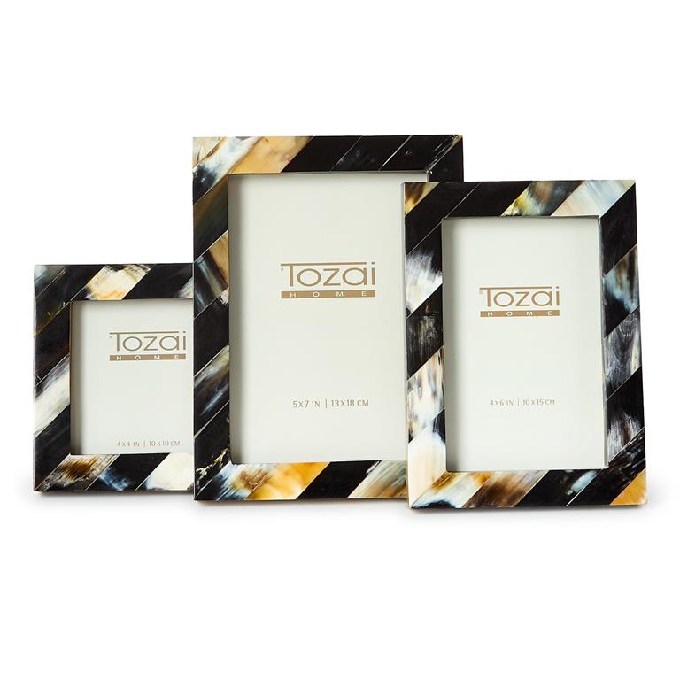 Black Horn Photo Frames