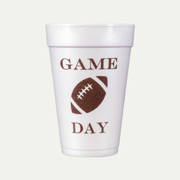 Game Day Foam Cups