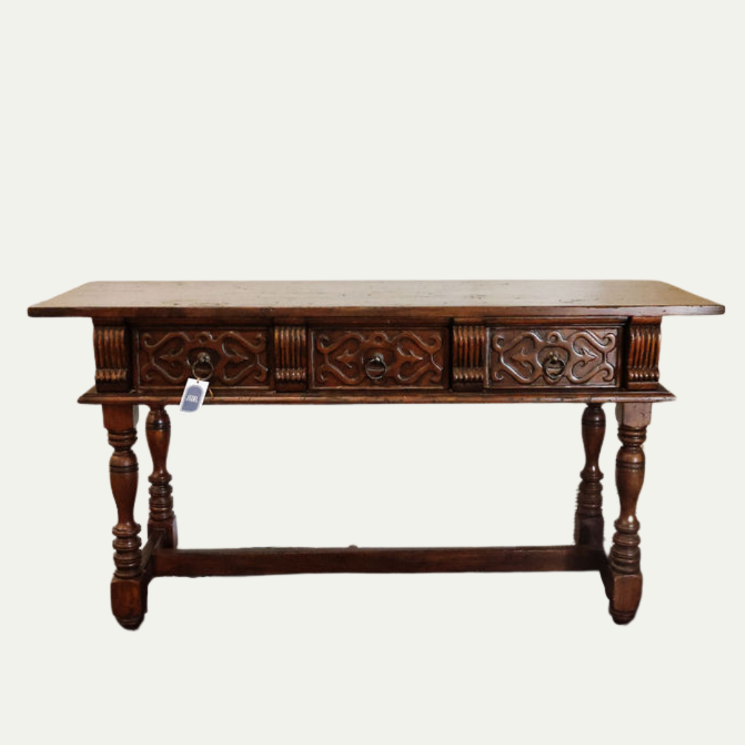 Mahogany Console Table