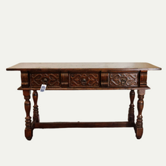 Mahogany Console Table - RBR Interiors