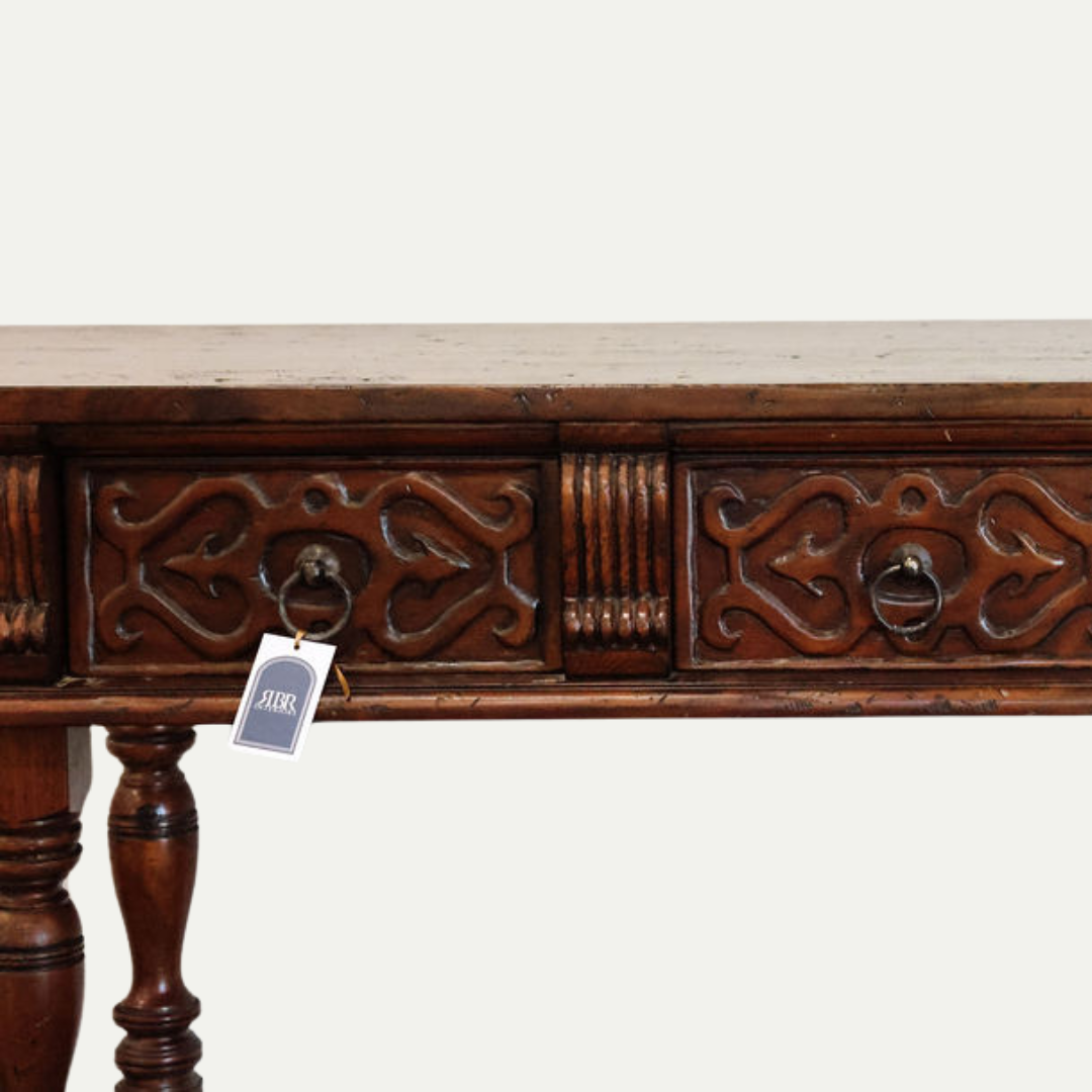 Mahogany Console Table