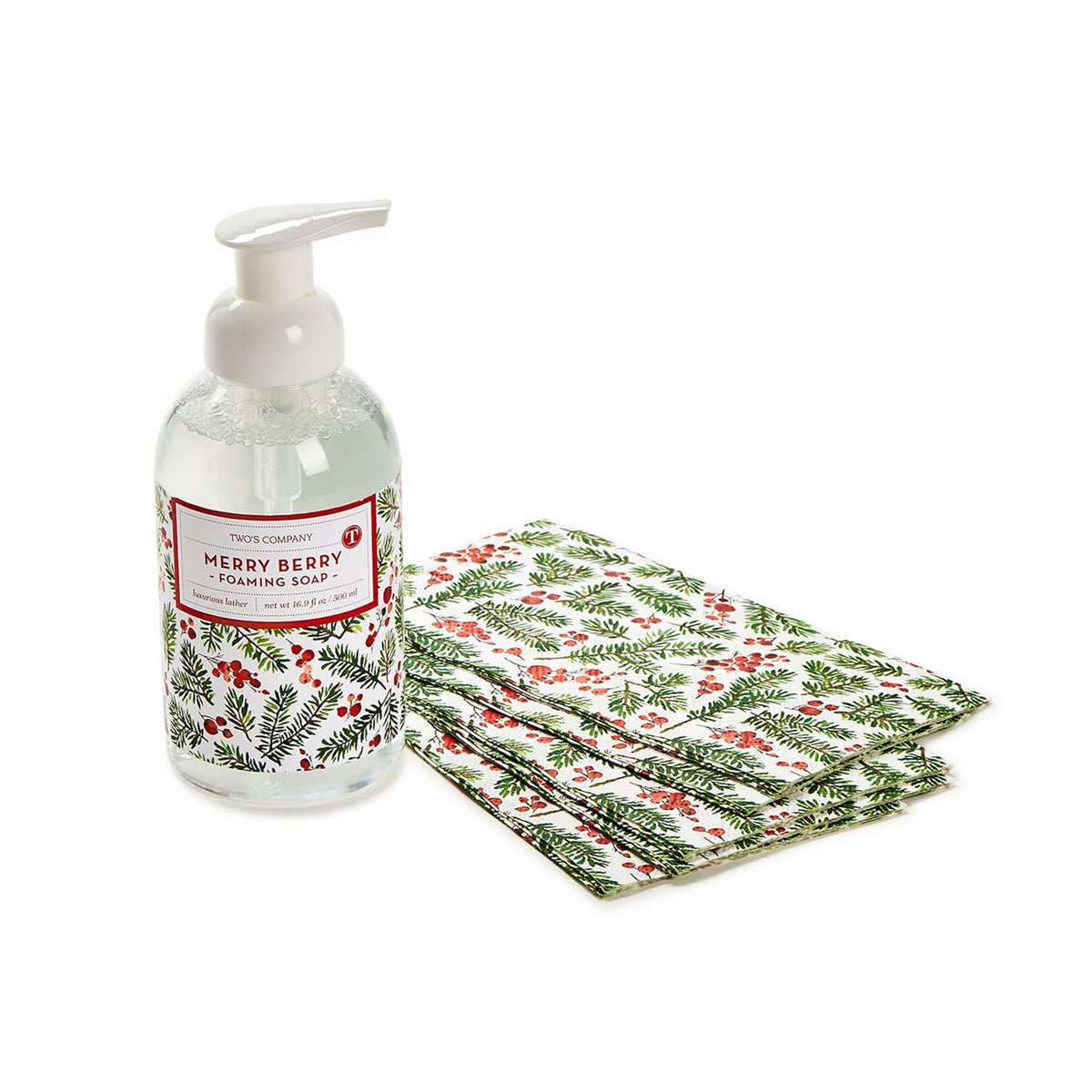 Merry Berry Fraser Fir Scented Foaming Soap