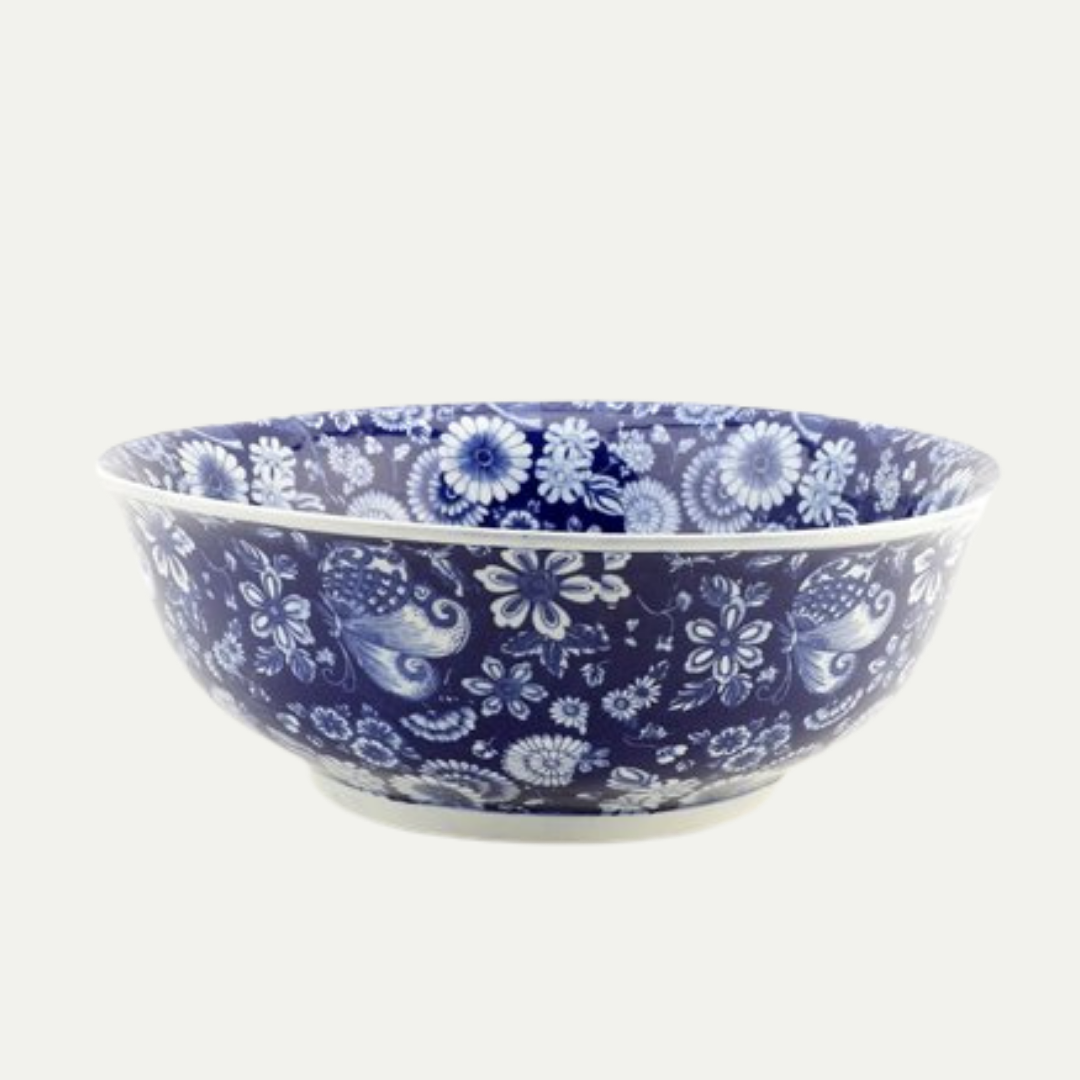 Porcelain Blue and White Decorative Bowl