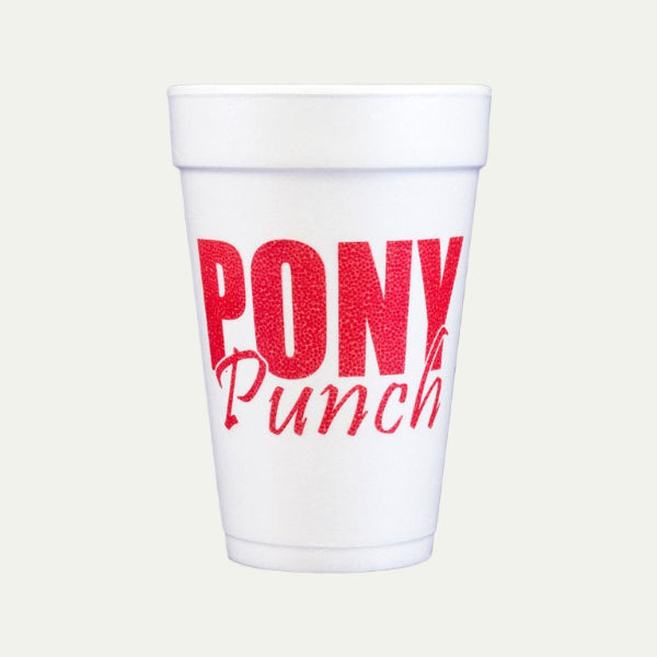 Pony Punch 16 OZ Foam Cups