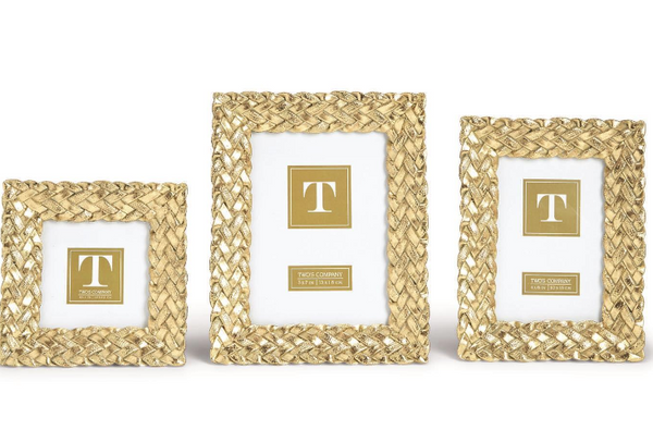 Braid Pattern Photo Frame - RBR Interiors