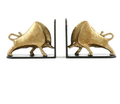 Bisoni Bookends/ Gold