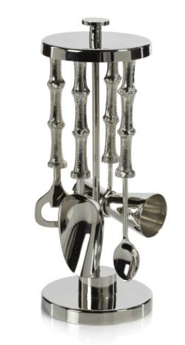 Bamboo 5 Piece Bar Tool Set