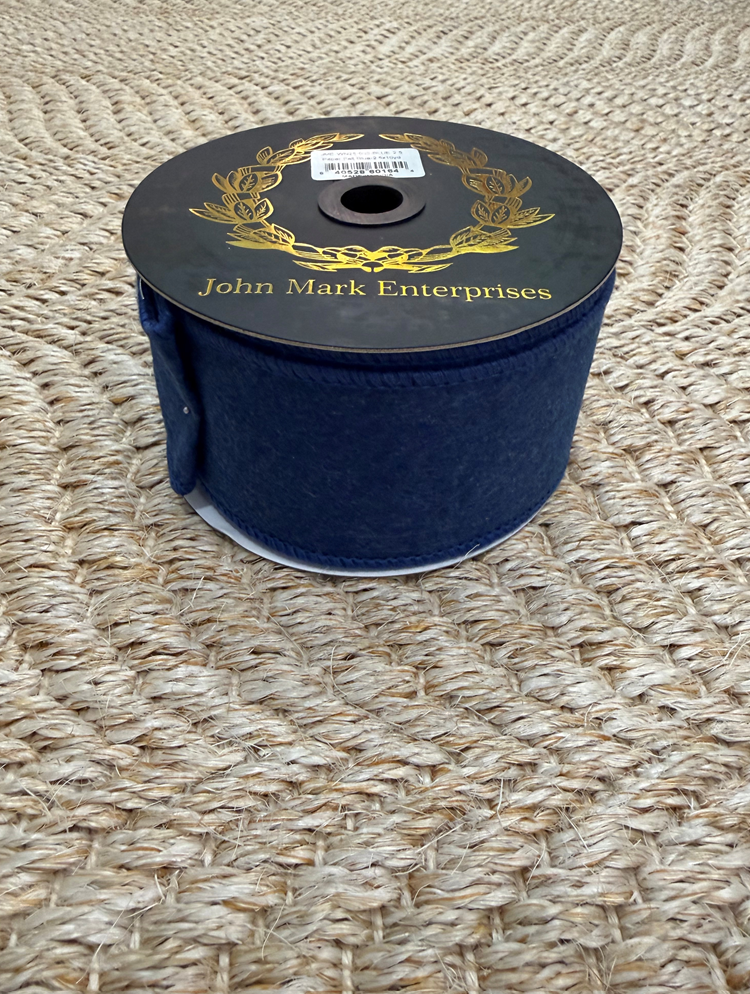 Paper Felt Blue Ribbon Thick