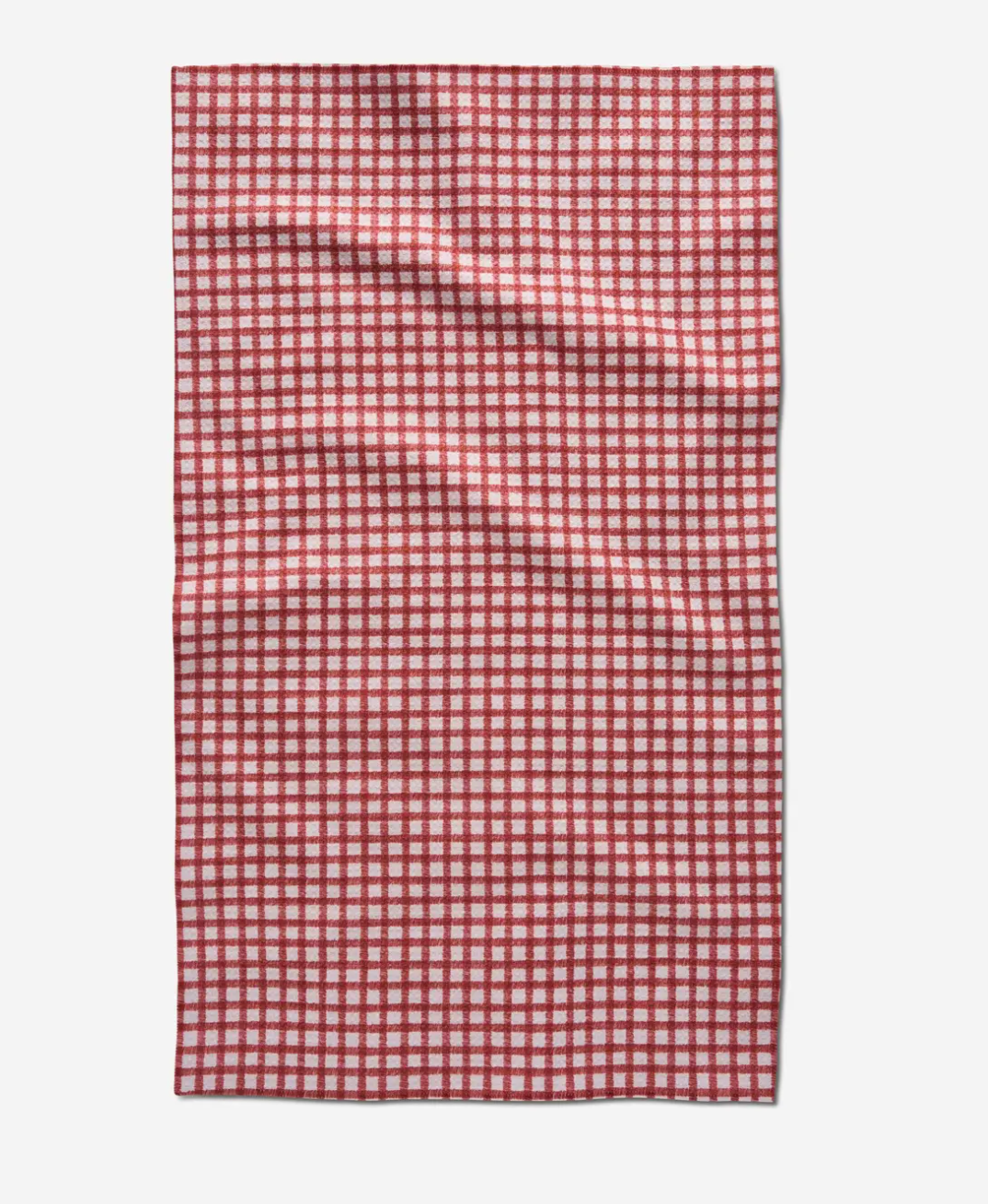 Fireside Plaid Red Tea Towel