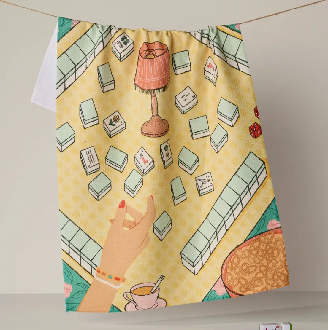 Lucky Hand Tea Towel