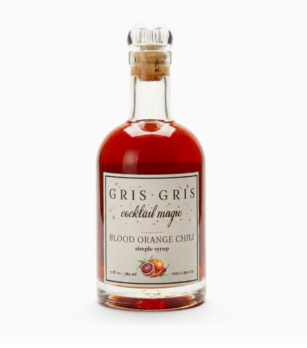 Blood Orange Chilli Simple Syrup