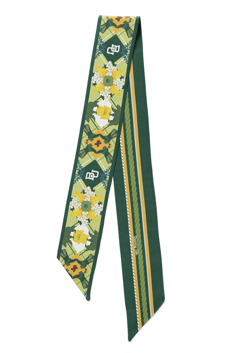 Baylor All-Star Skinny Scarf
