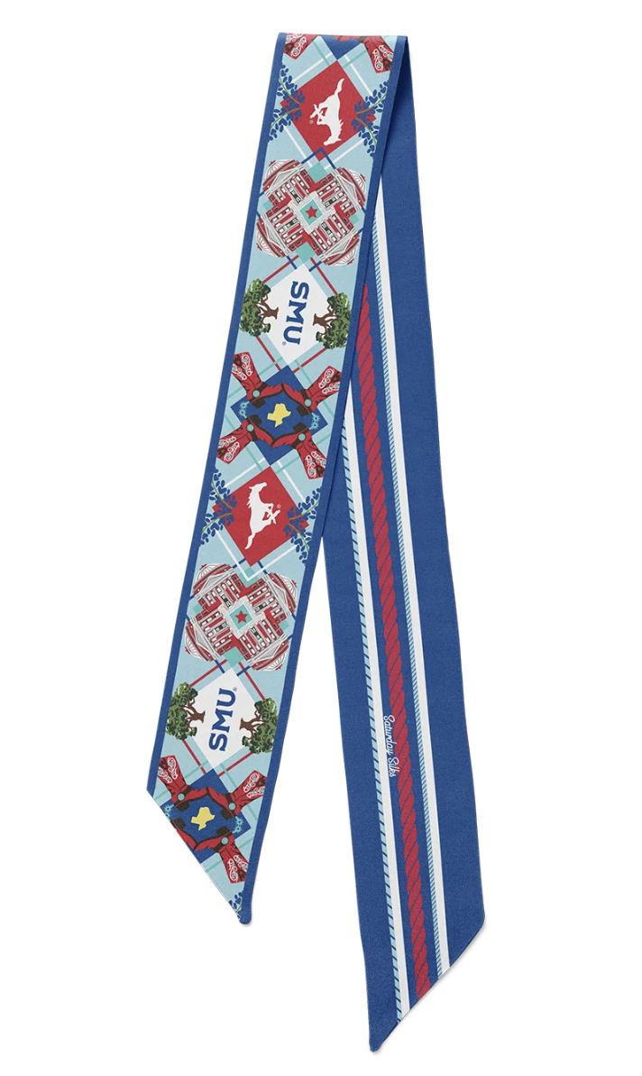 SMU All-Star Skinny Scarf