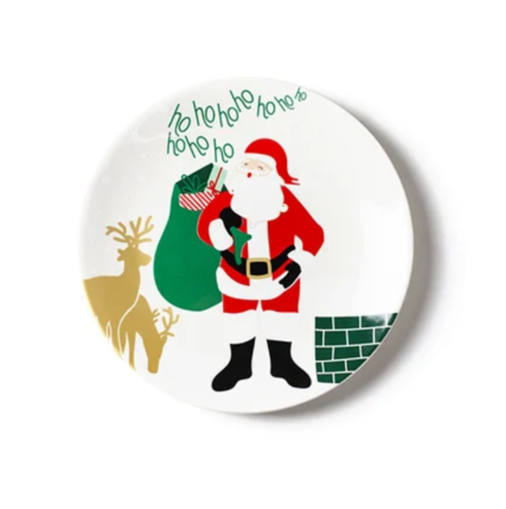 Christmas in the Village Salad Plate