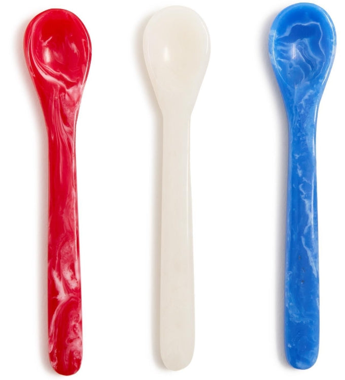 Red, White and Blue Spoons
