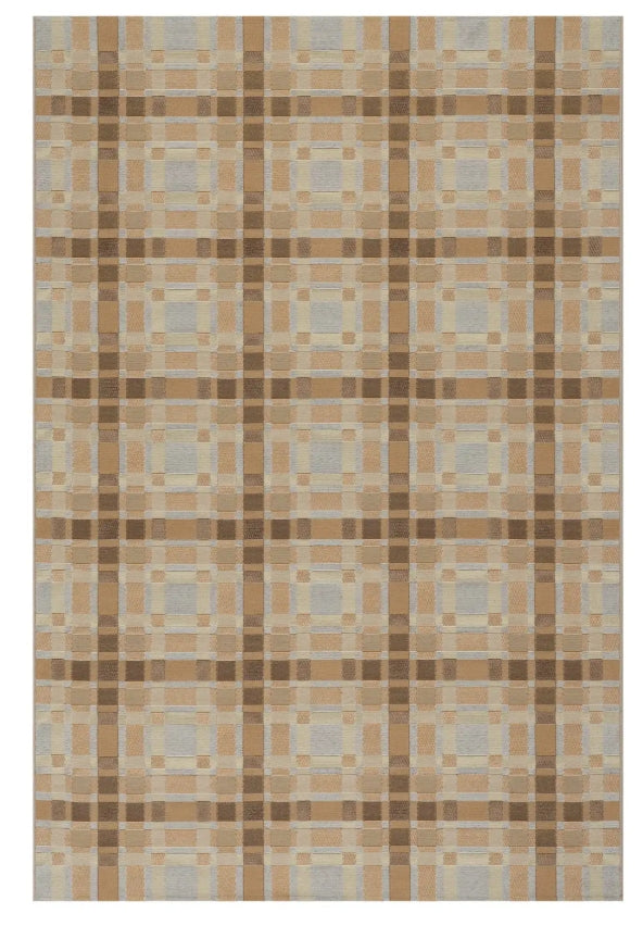 Mesael Modern Plaid Indoor Rug 2x3