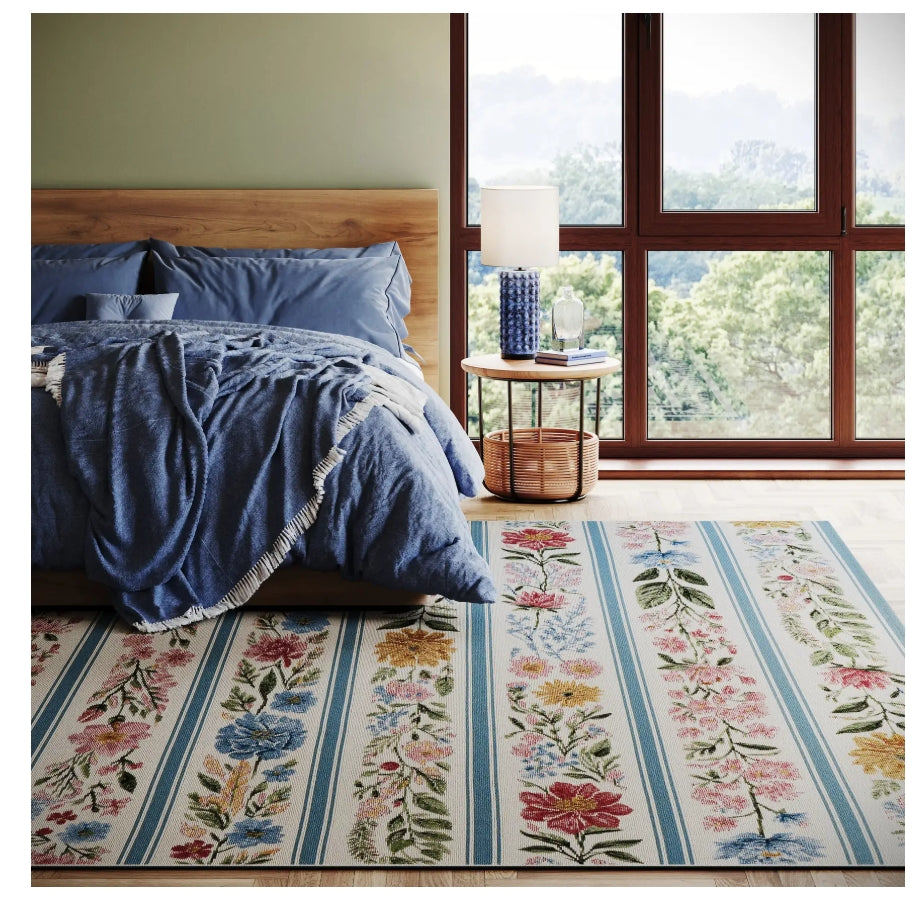 Arroya Floral Indoor/Outdoor Rug 2x3