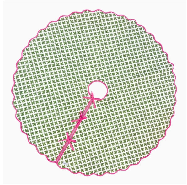 Brushstrokes Green Tree Skirt