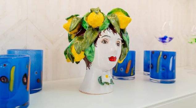 Ceramic Head w/Lemon