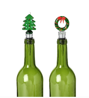 Christmas Spirits 16 pc Wine Bottle Stopper
