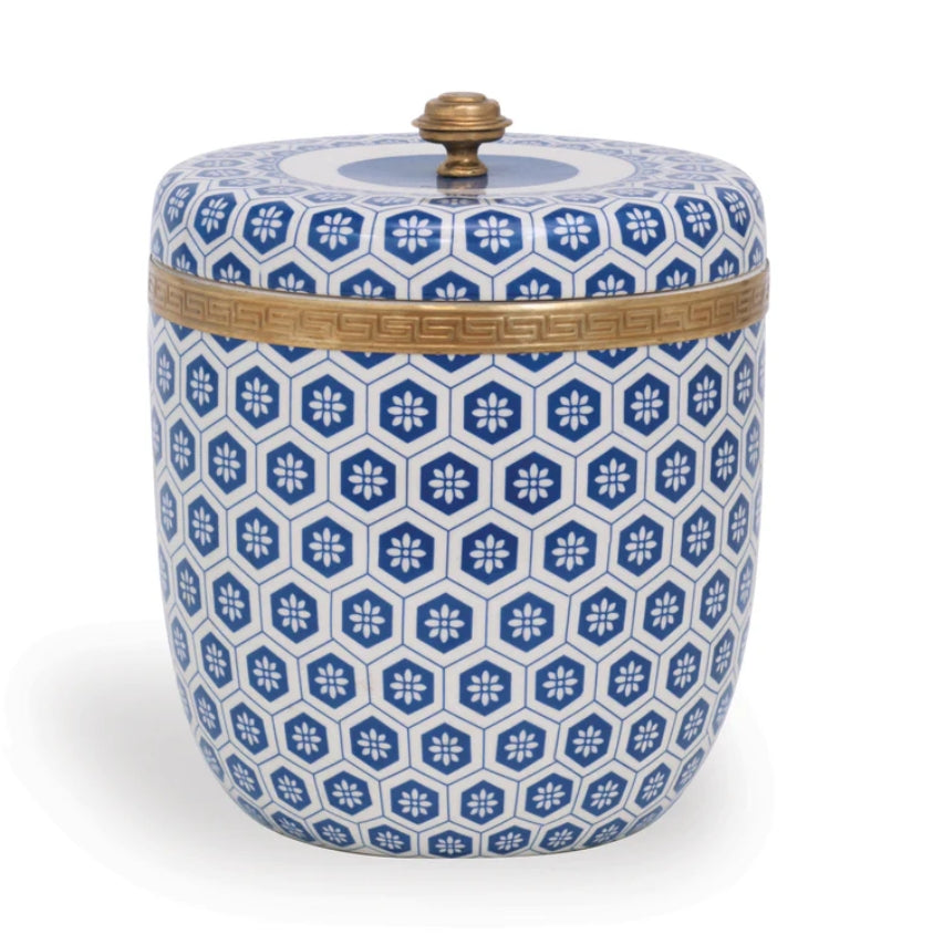 Kenilworth Blue Round Box