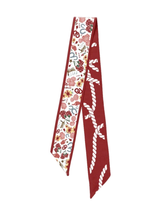 Oklahoma Sooners Skinny Scarf