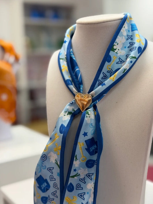 Lovely Heart Skinny Scarf Slider