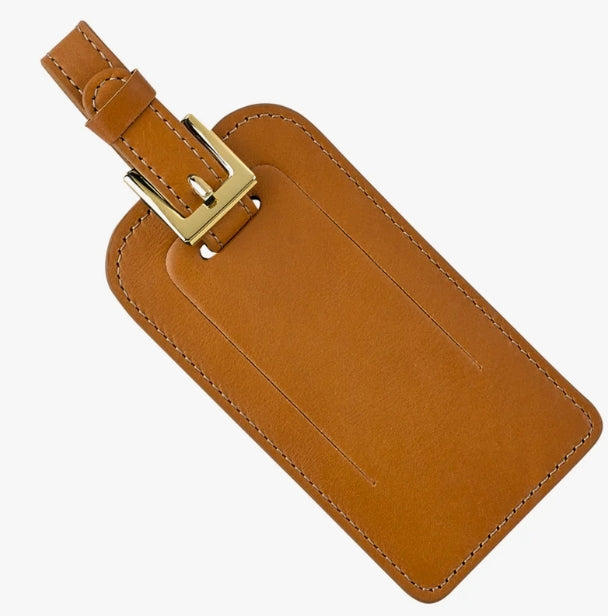 Luggage Tag British Tan