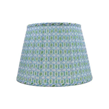 Amy Shade - Blue, Green, White Lampshade