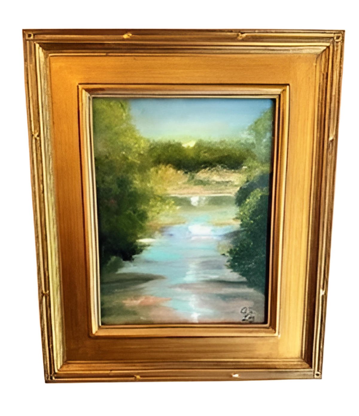 Concho River Painting