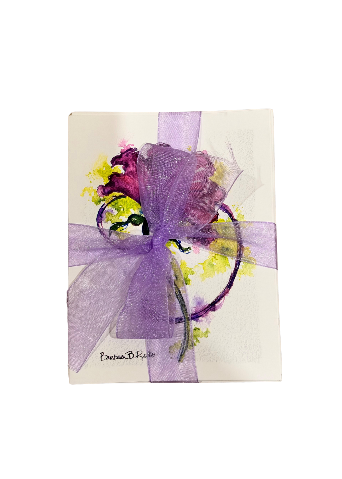 Barbara B. Rollo Flowers of France Notecard Set