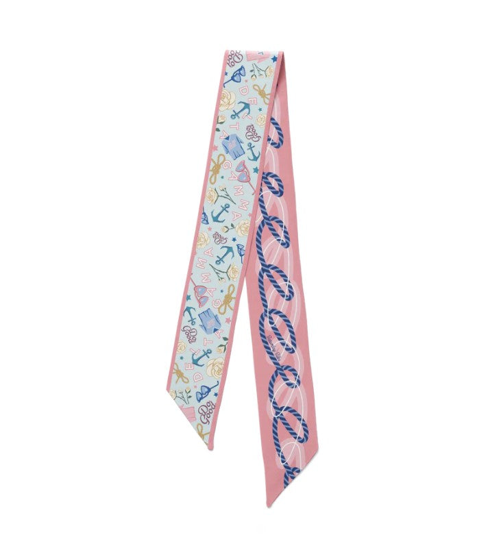 Delta Gamma Skinny Scarf