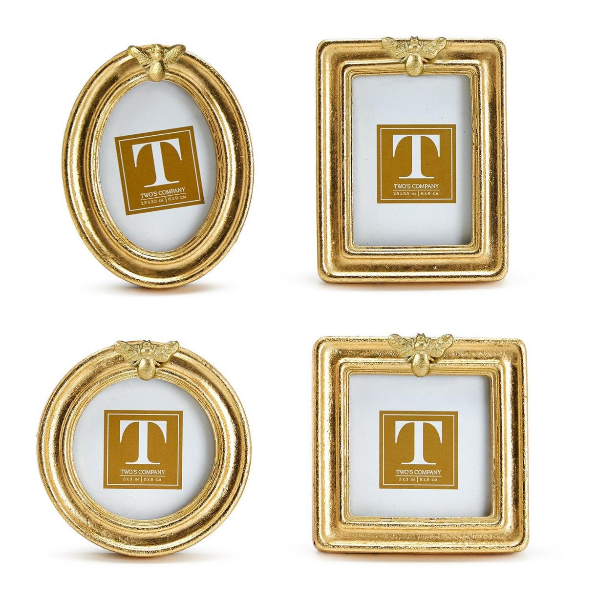 Golden Bee Gold Leaf Finish Photo Frame