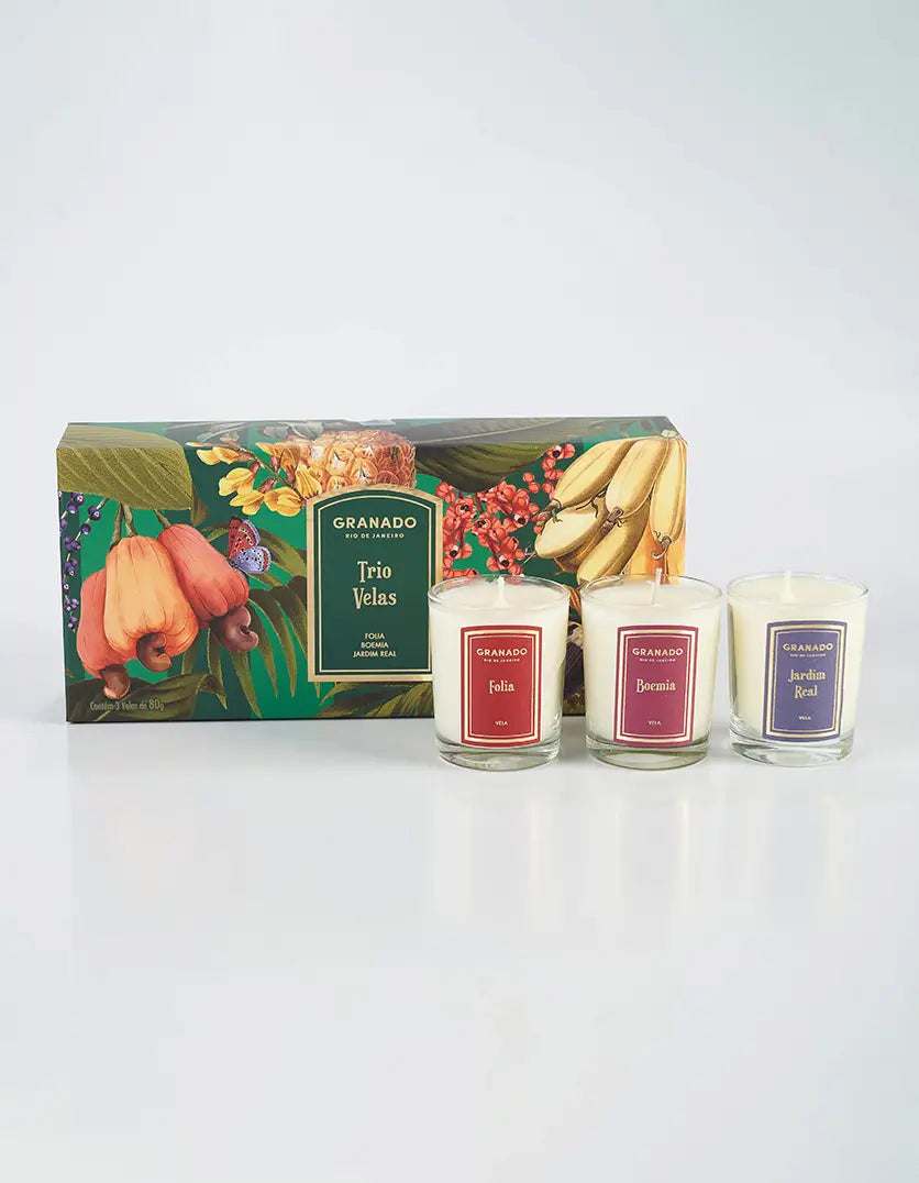 Granado Trio Velas- Candle Set