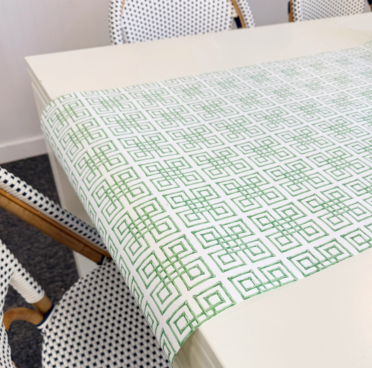 Paper Table Runner Bamboo Fret