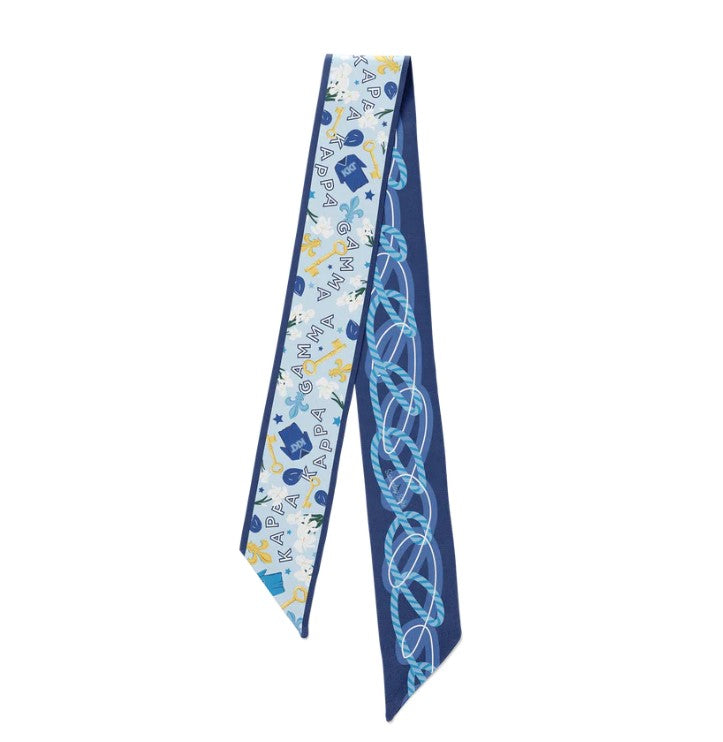 Kappa Kappa Gamma Skinny Scarf