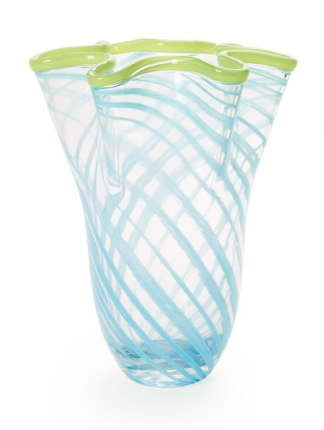 Large Swirl Flare Vase