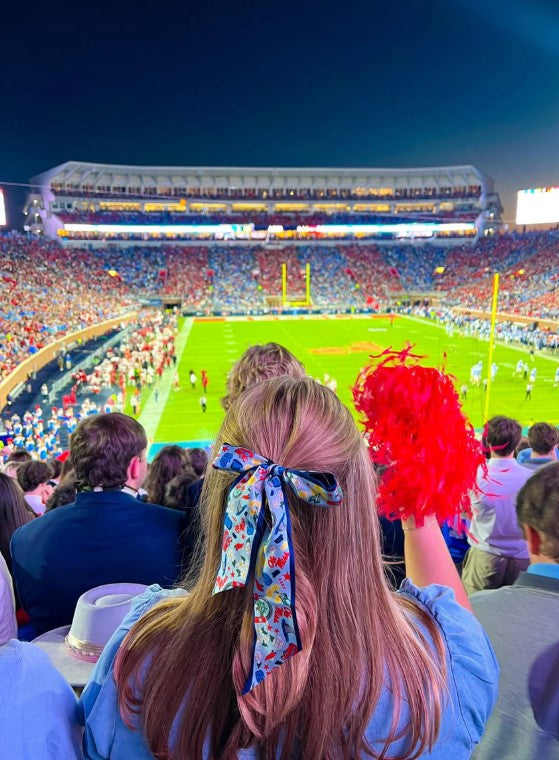 Ole Miss Rebels Skinny Scarf