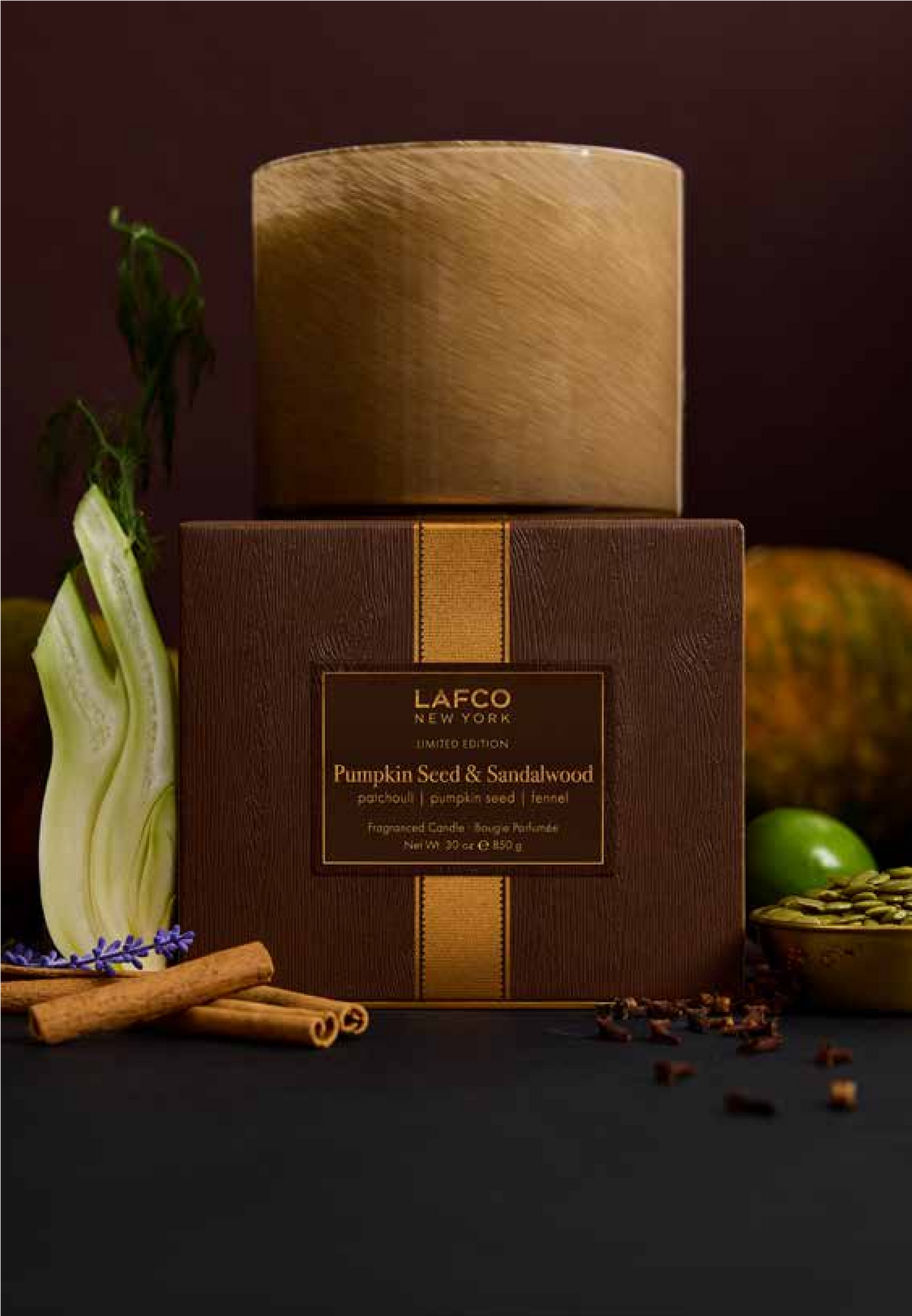 Pumpkin Seed & Sandalwood Candle