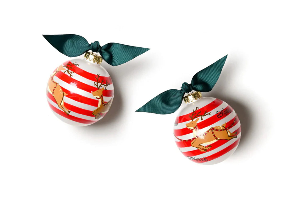 Reindeer in Flight Ornament