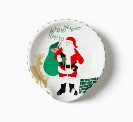 Santa On the Rooftop Spoon Rest