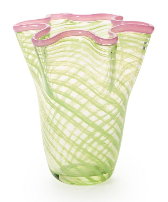 Small Swirl Flare Vase