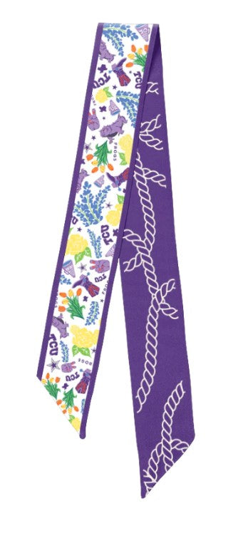 TCU Horned Frogs Skinny Scarf