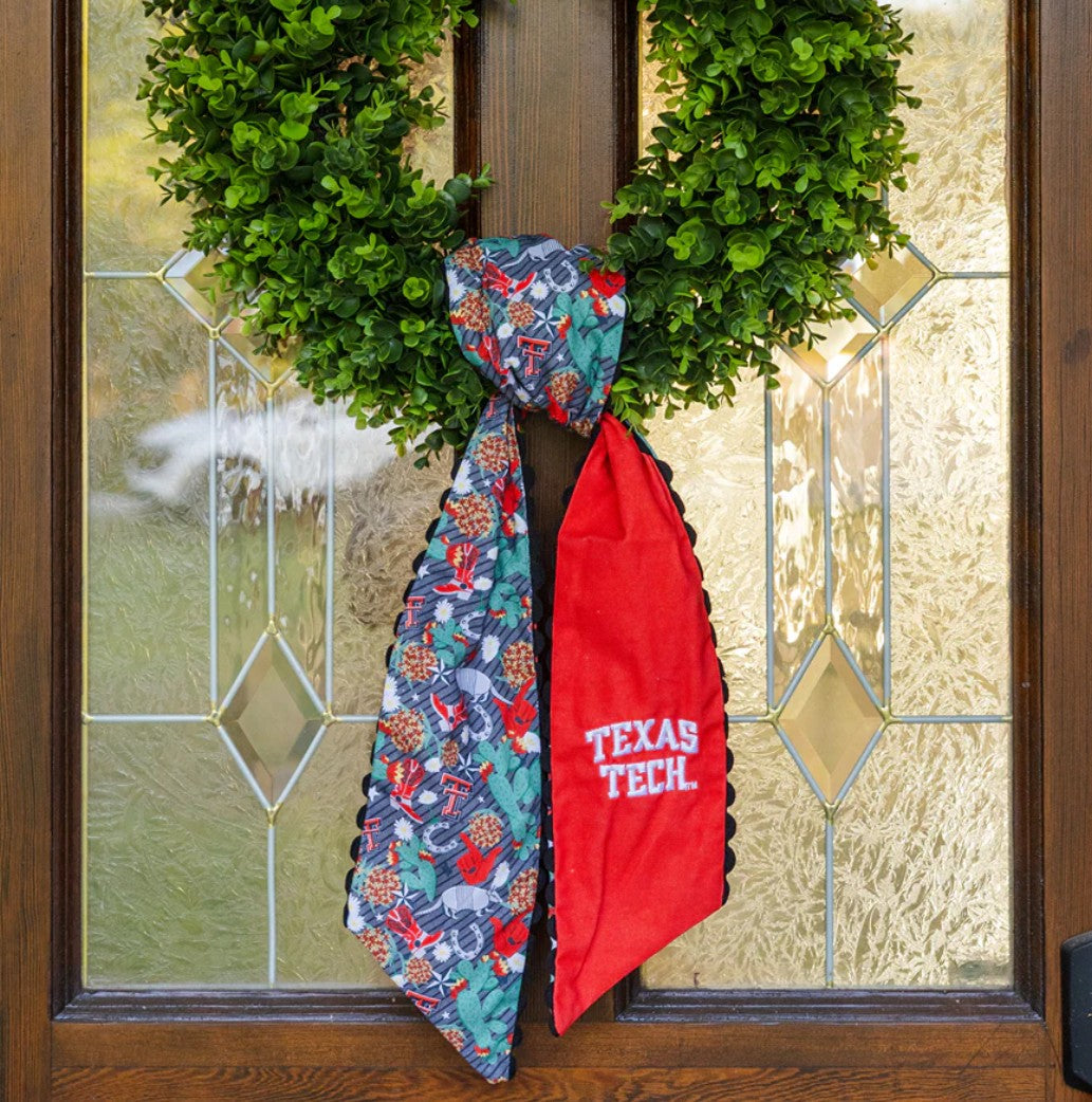 Texas Tech Red Raiders Cotton Wreath Scarf