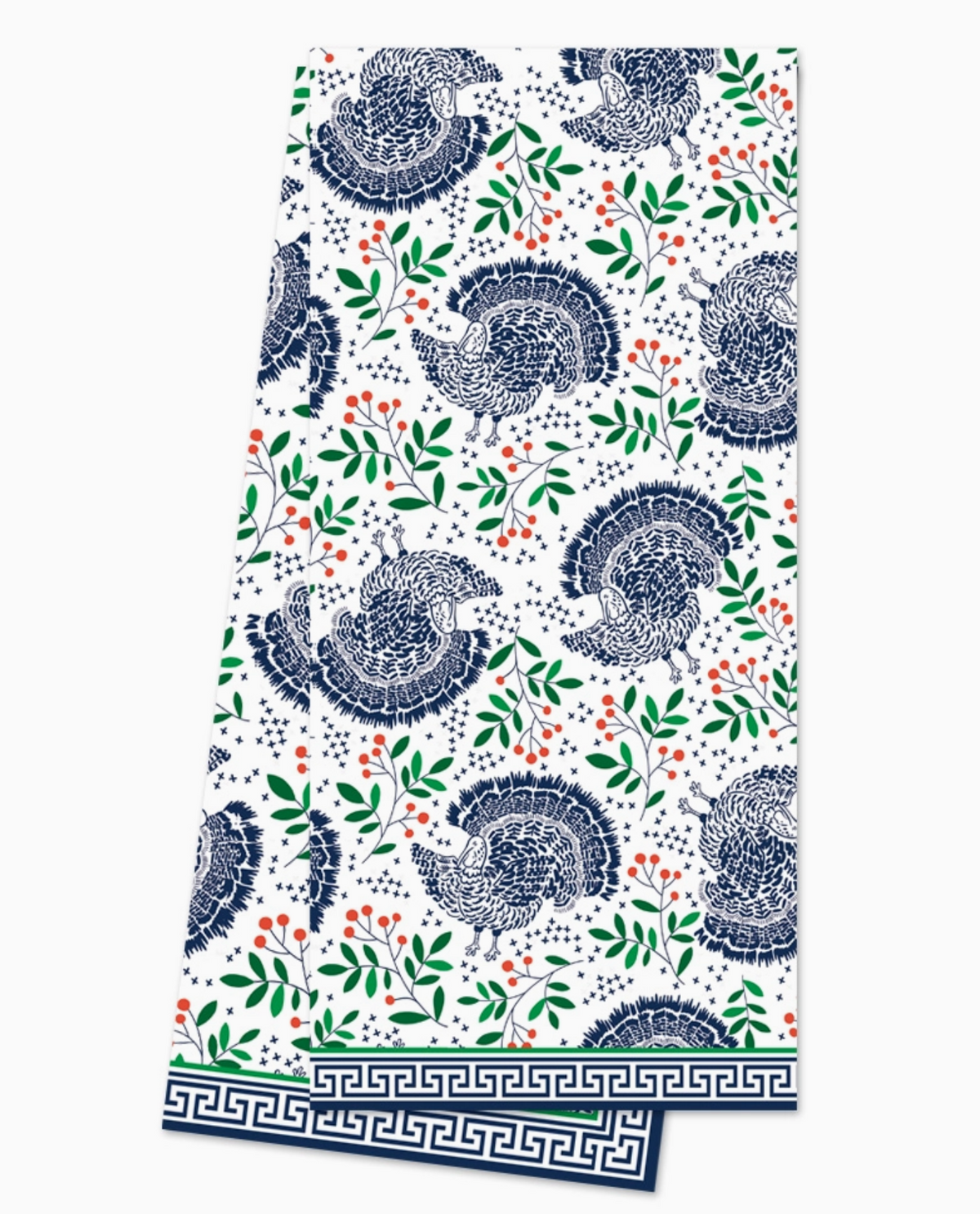 Turkey Toile Tea Towel