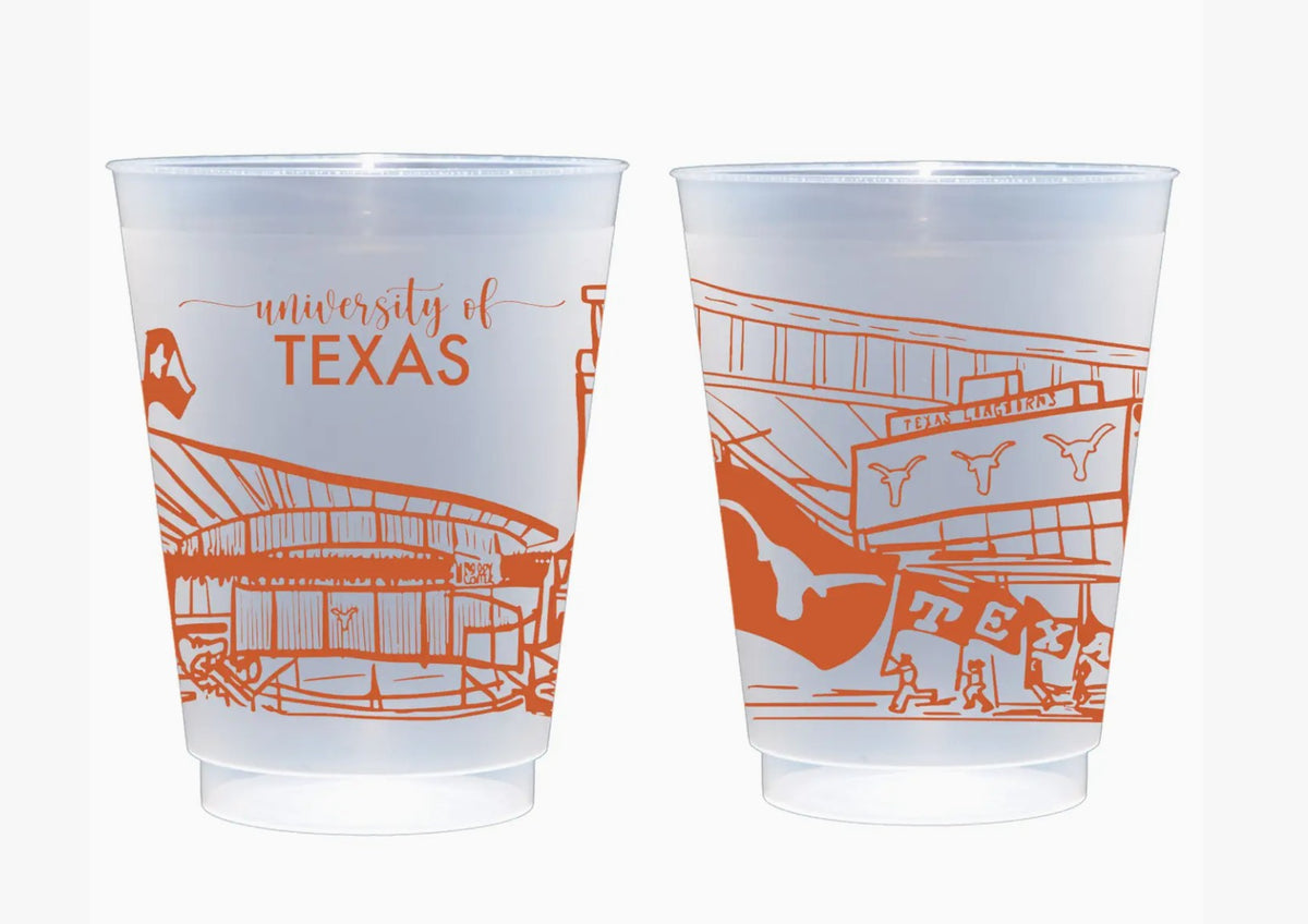 University of TX Skyline Shatterproof Cups