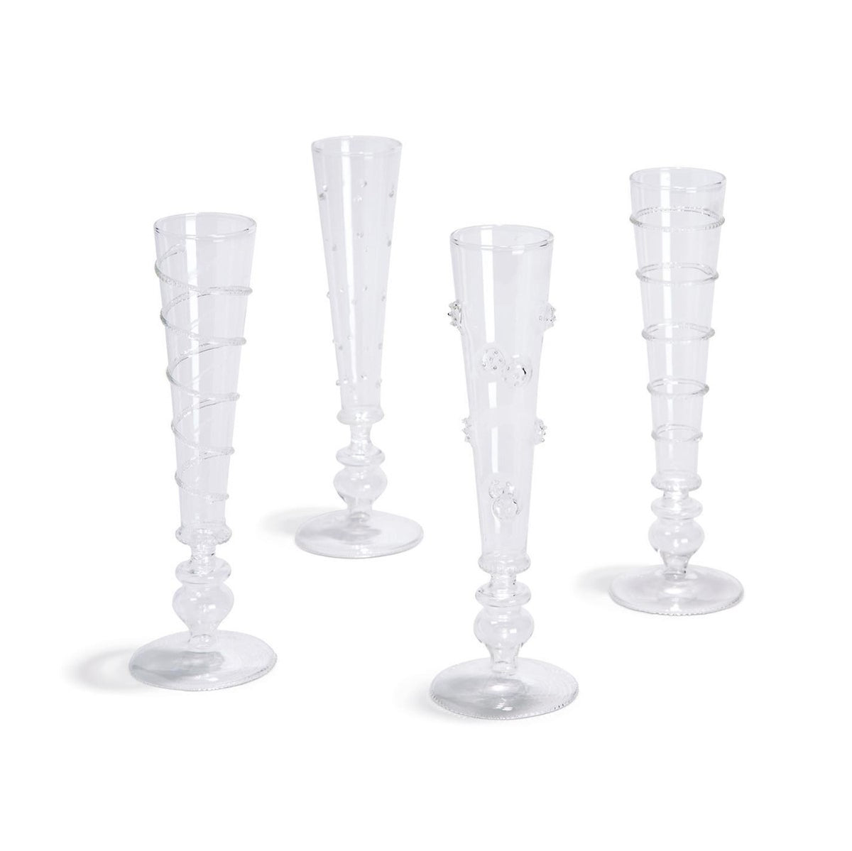 Verre Champagne Flute Set of 4